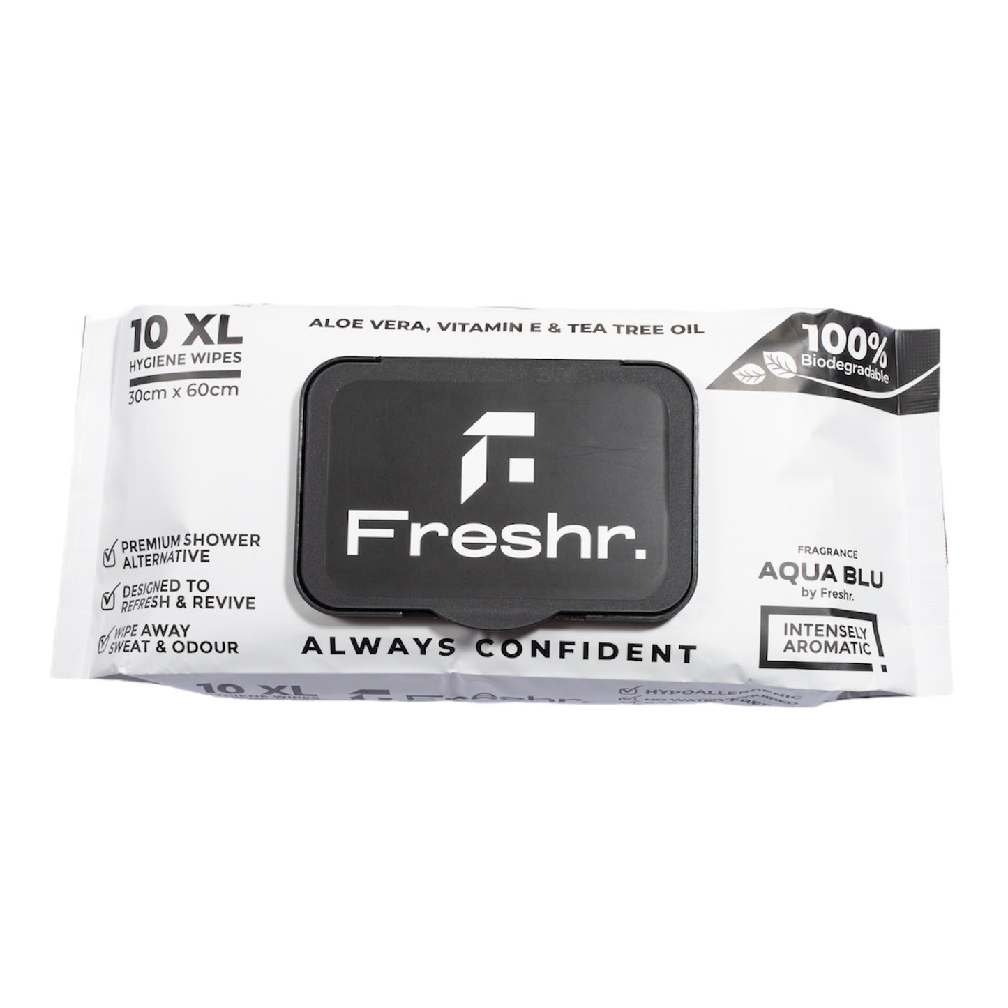 XL Hygiene Wipes (Aqua Blú) - 2 Packs x (10pcs)