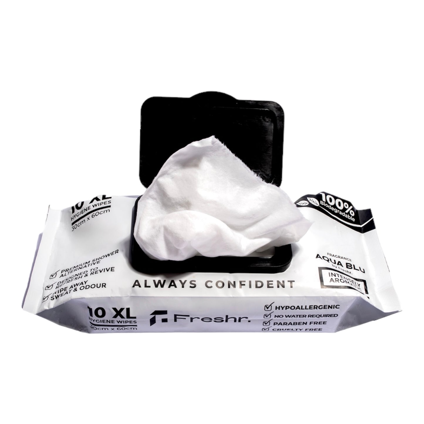 XL Hygiene Wipes (Aqua Blú) - 1 Pack (10pcs)